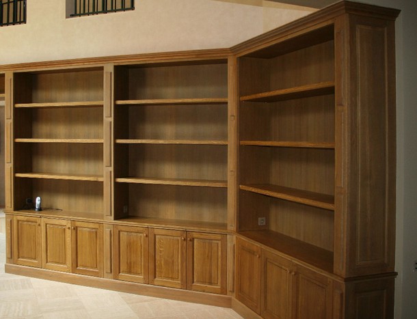 Librerie su misura in legno Librerie moderne in rovere