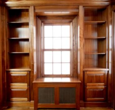 librerie in legno classiche