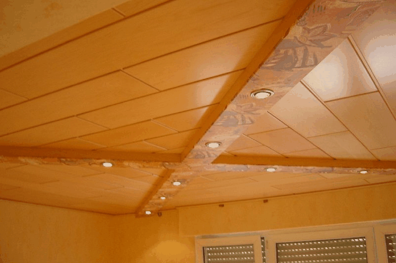vendita soffitti in legno